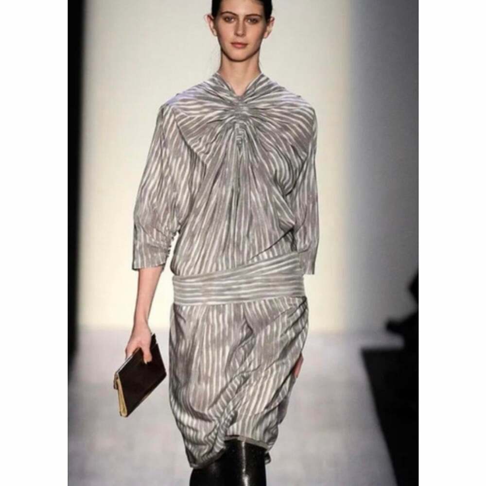 Rare Archive BCBG Max Azria Fall 2009 Runway Silk Dress